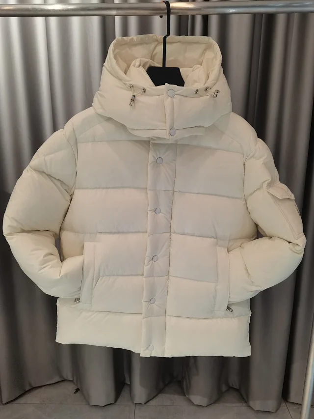 Moncler Maya Vezere Matte Down Jacket Detail