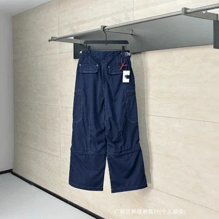 Du Balenciaga SS25 Embroidered Utility Pants Detail