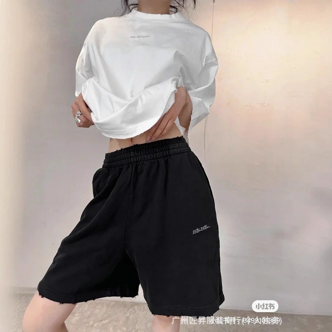 Paris B Unisex Classic Logo Shorts
