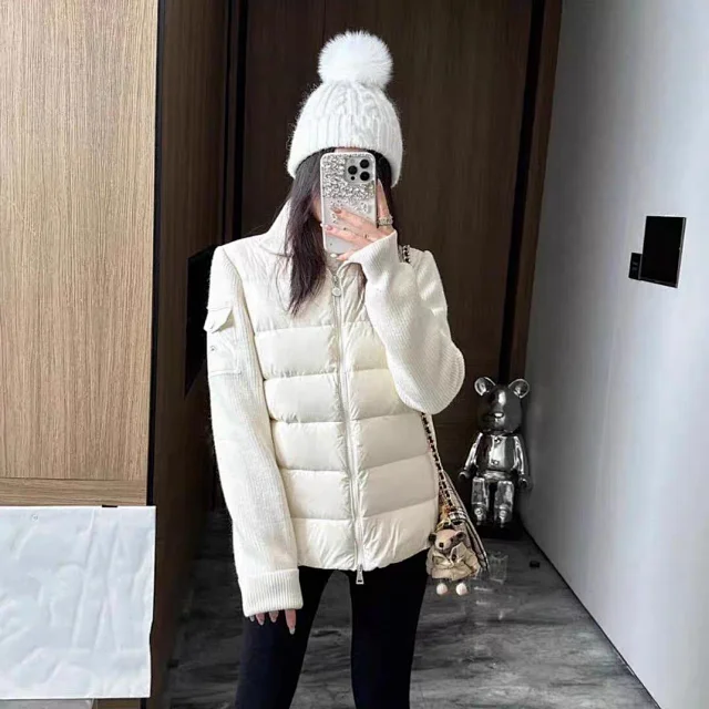 Mengjia 25SS Women's Teddy Down Jacket Detail
