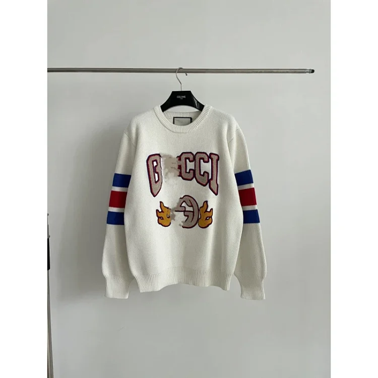 G 24SS Dragon Flame Pullover Unisex