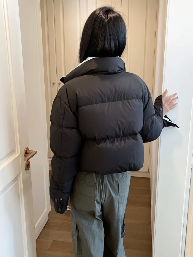 PRA Women's Short Re-Nylon Puffer Jacket Detail