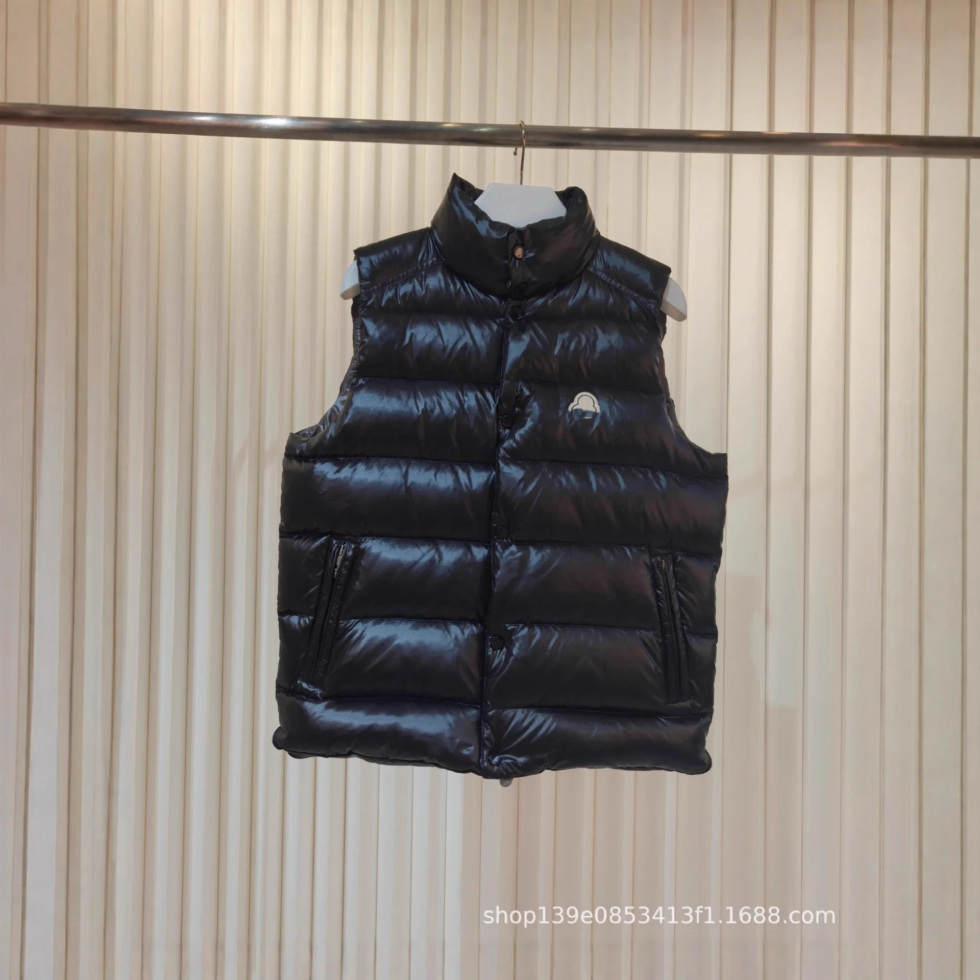 MengJia 25sTib Solid New Down Vest