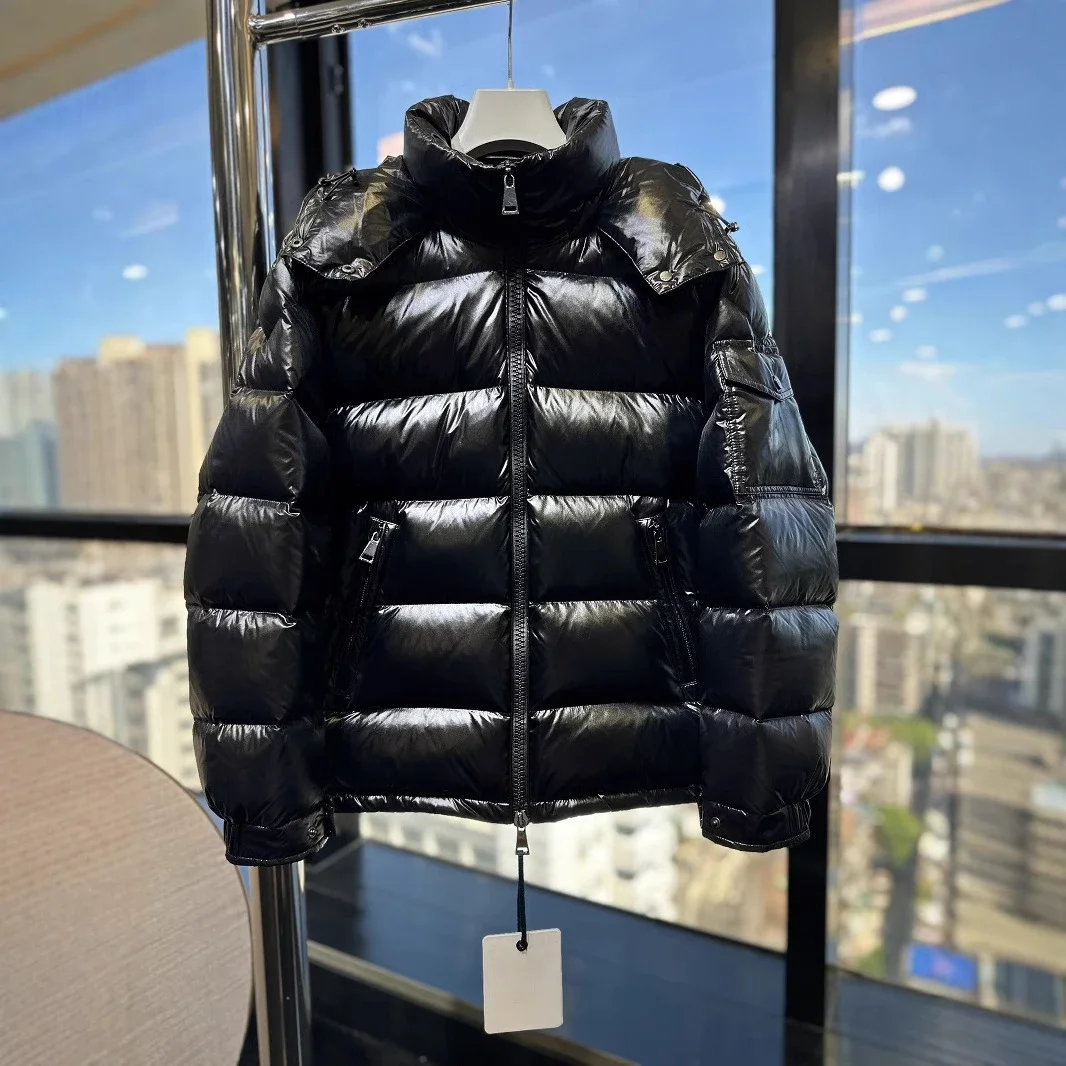 Maire95 Unisex Hooded Detachable Down Jacket