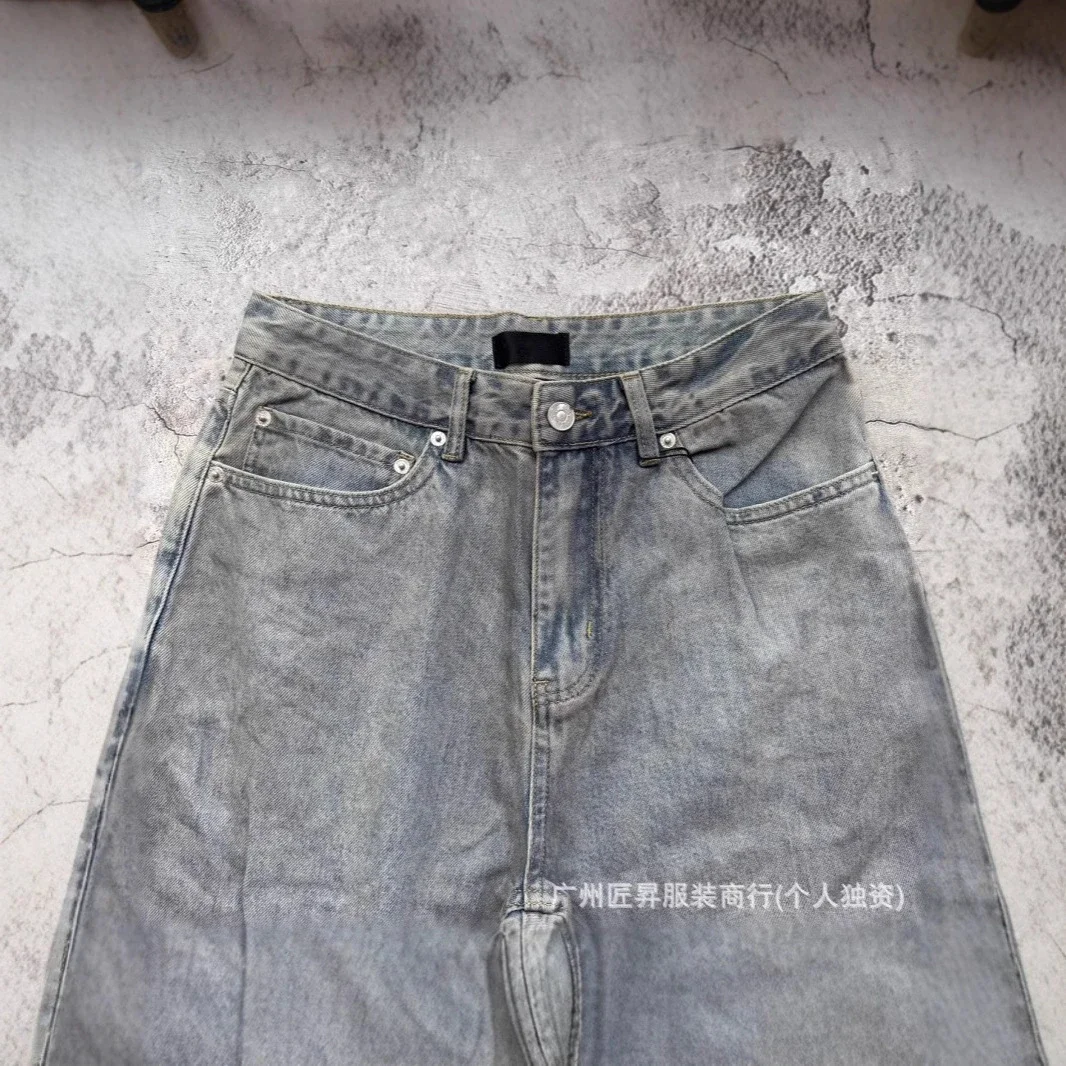 Authentic Balenciaga Micro-flared Jeans Unisex Slim