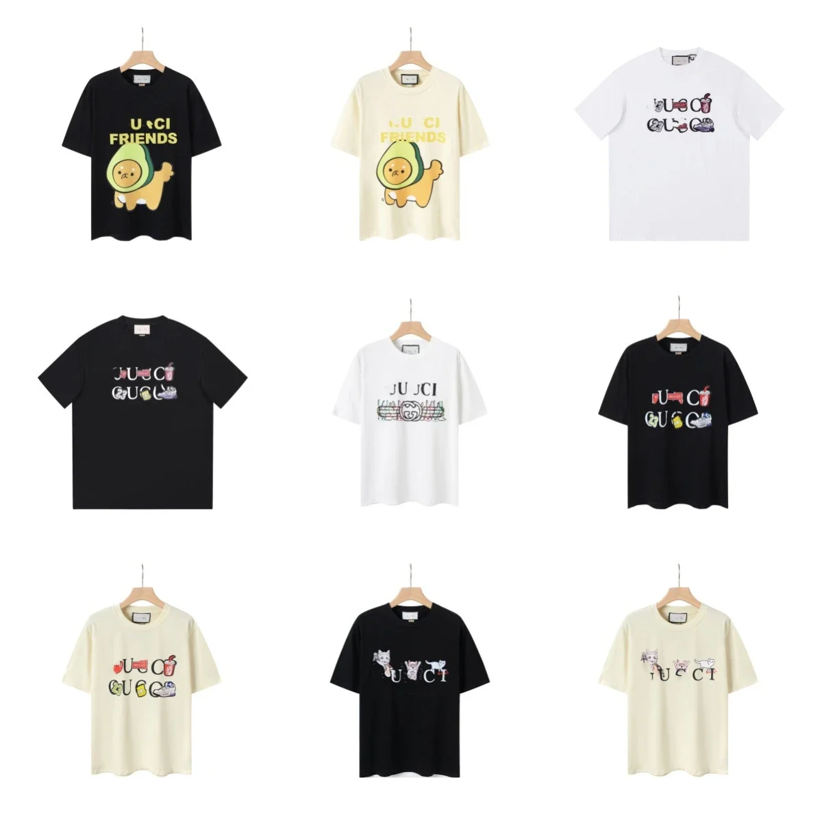 G Couple's Cartoon Tee 2025