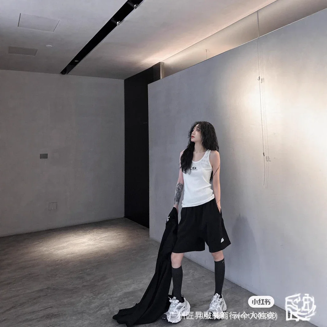 LB 3M Reflective Letter Print Shorts