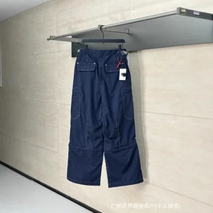 Du Balenciaga SS25 Embroidered Utility Pants