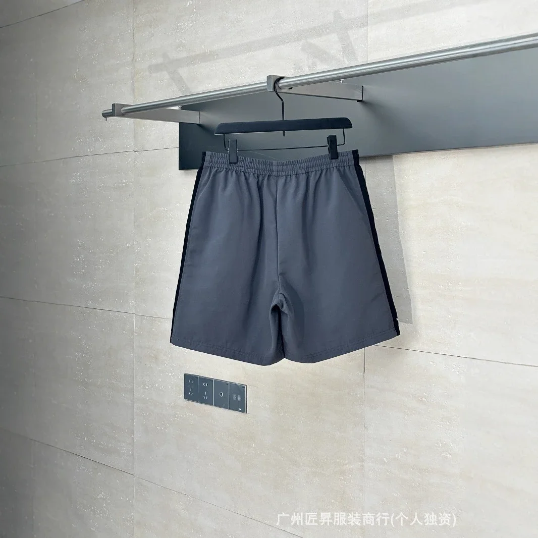 Streetwear Logo Embroidered Quick-Dry Running Shorts