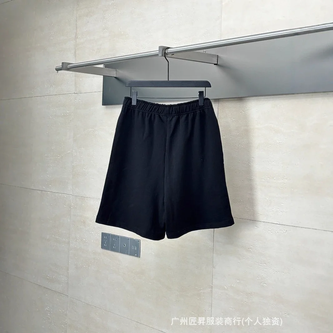 B SS25 Couple Embroidered Shorts