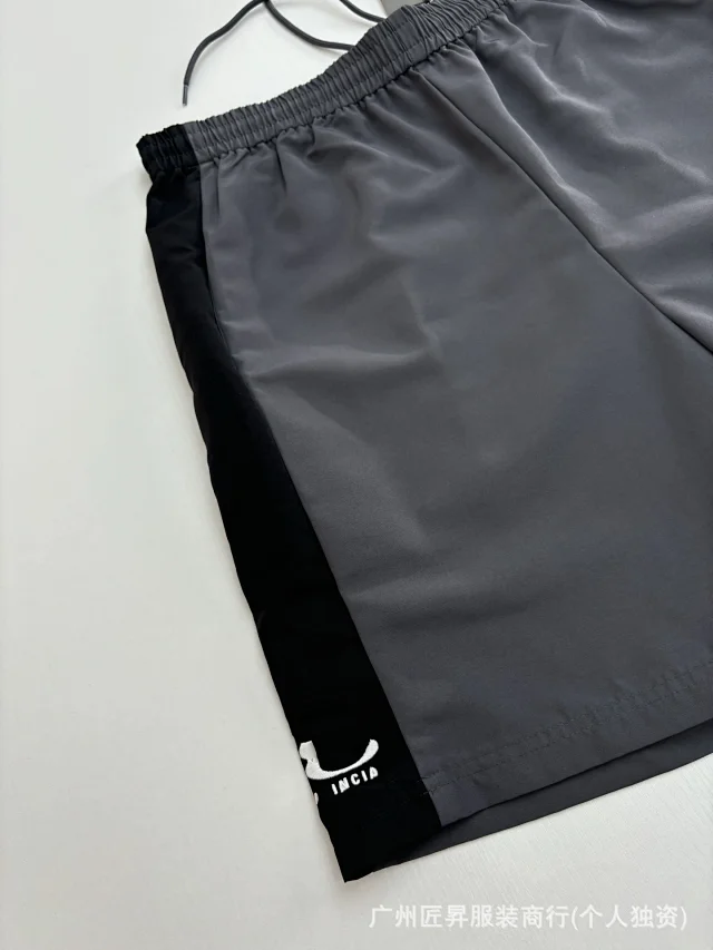 Streetwear Logo Embroidered Quick-Dry Running Shorts Detail