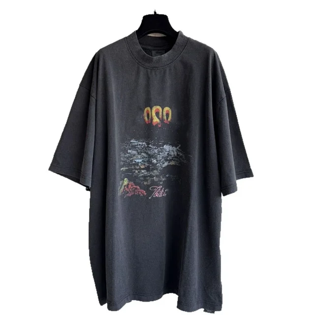 Paris 2025 Fashion Unisex Cotton Tee Detail