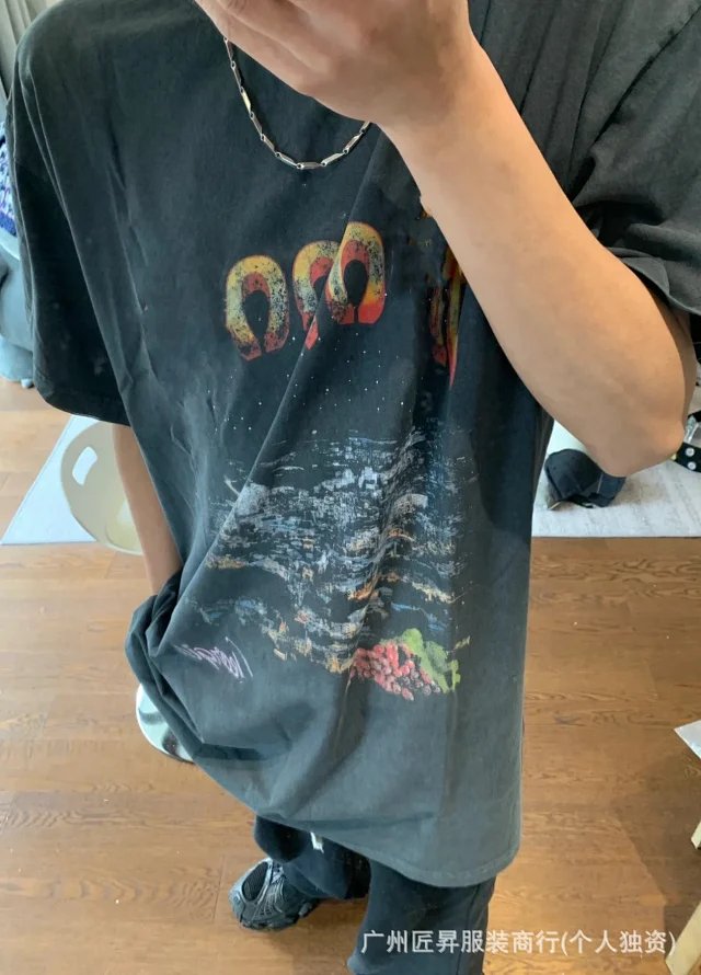 Paris 2025 Fashion Unisex Cotton Tee Detail