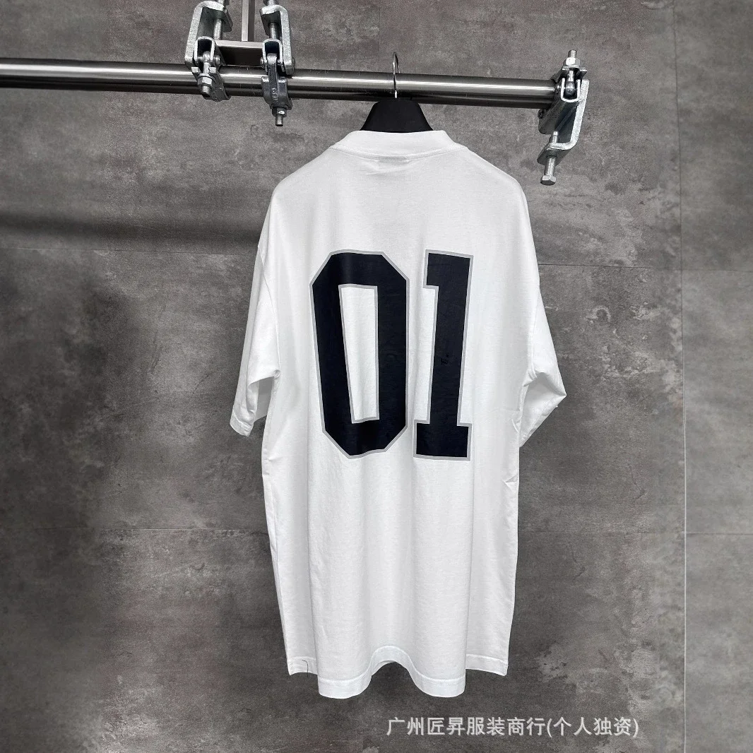 B Unisex Print T-Shirt SS25 Paris