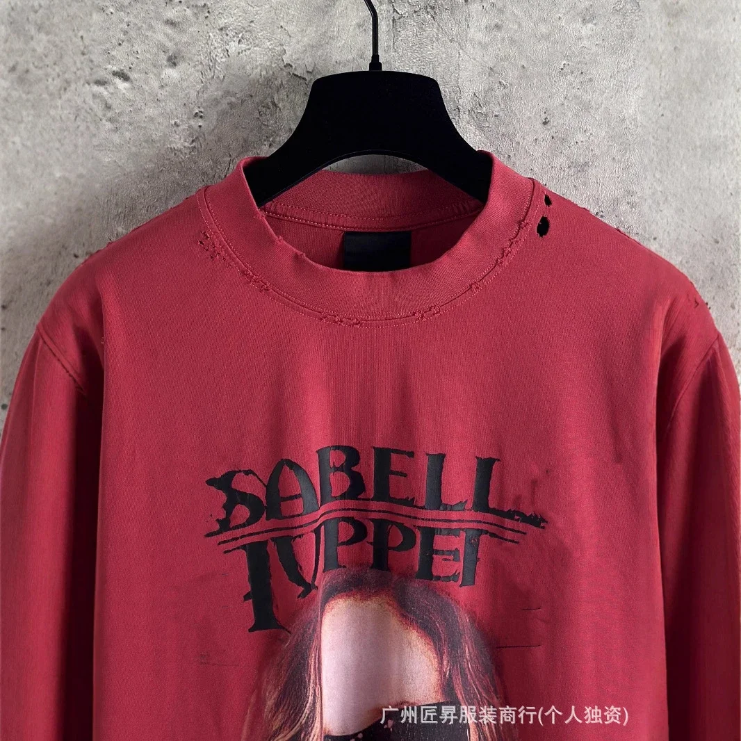 Balenciaga 2025 Summer Oversized Art Tee