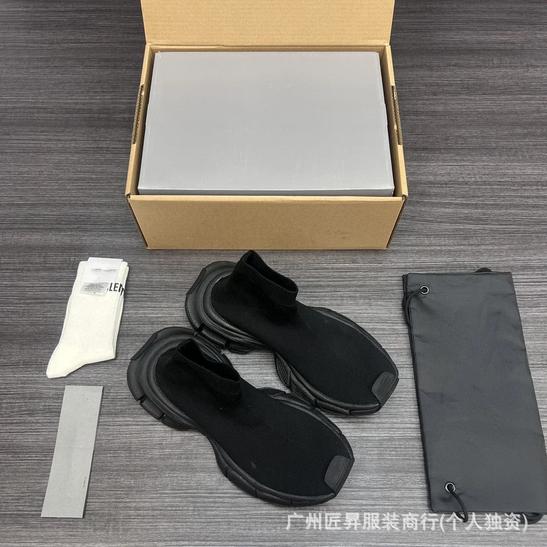 Balenciaga 3XL Sock Boots B/W 25SS