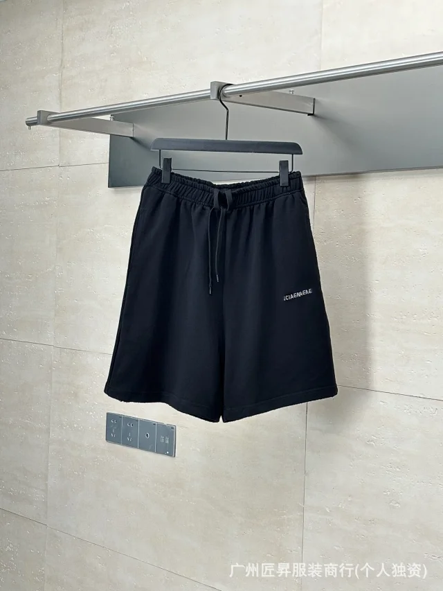 Paris B Unisex Classic Logo Shorts Detail