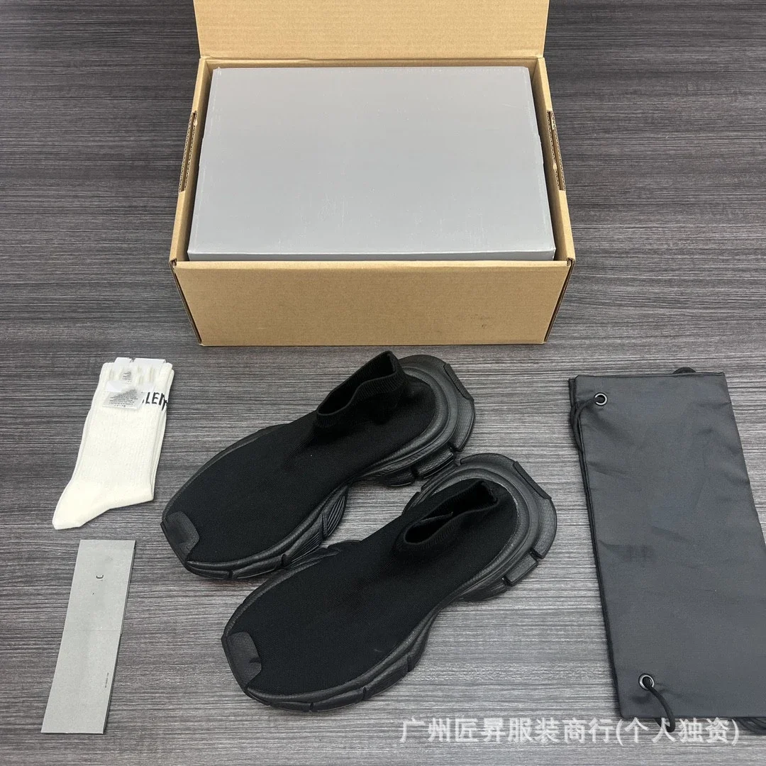Balenciaga 3XL Sock Boots B/W 25SS