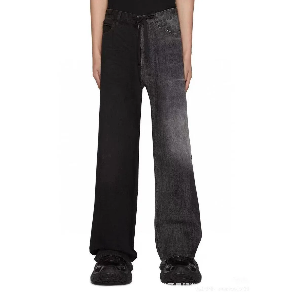 Paris Home Vintage Patchwork Relaxed Jeans