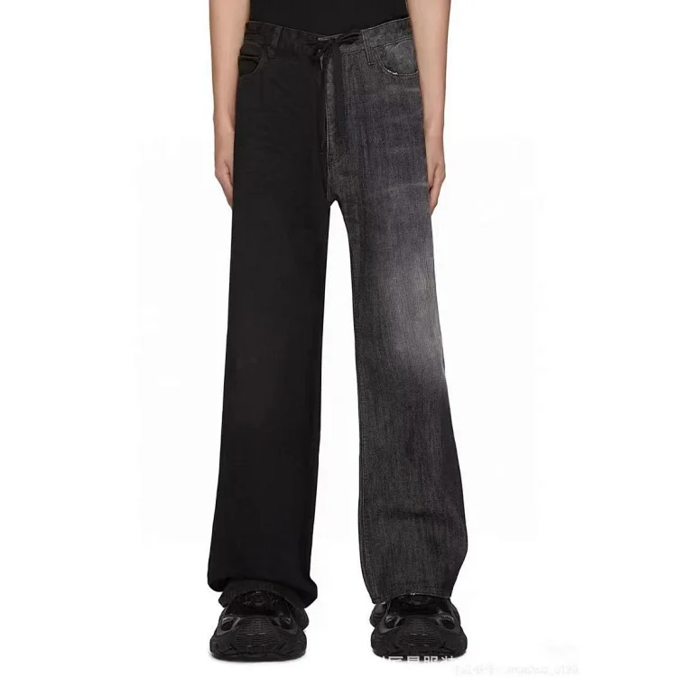 Paris Home Vintage Patchwork Relaxed Jeans