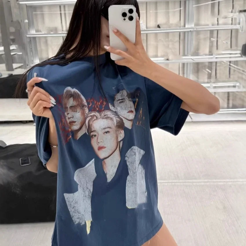 ppkrit Unisex Printed Oversized Tee