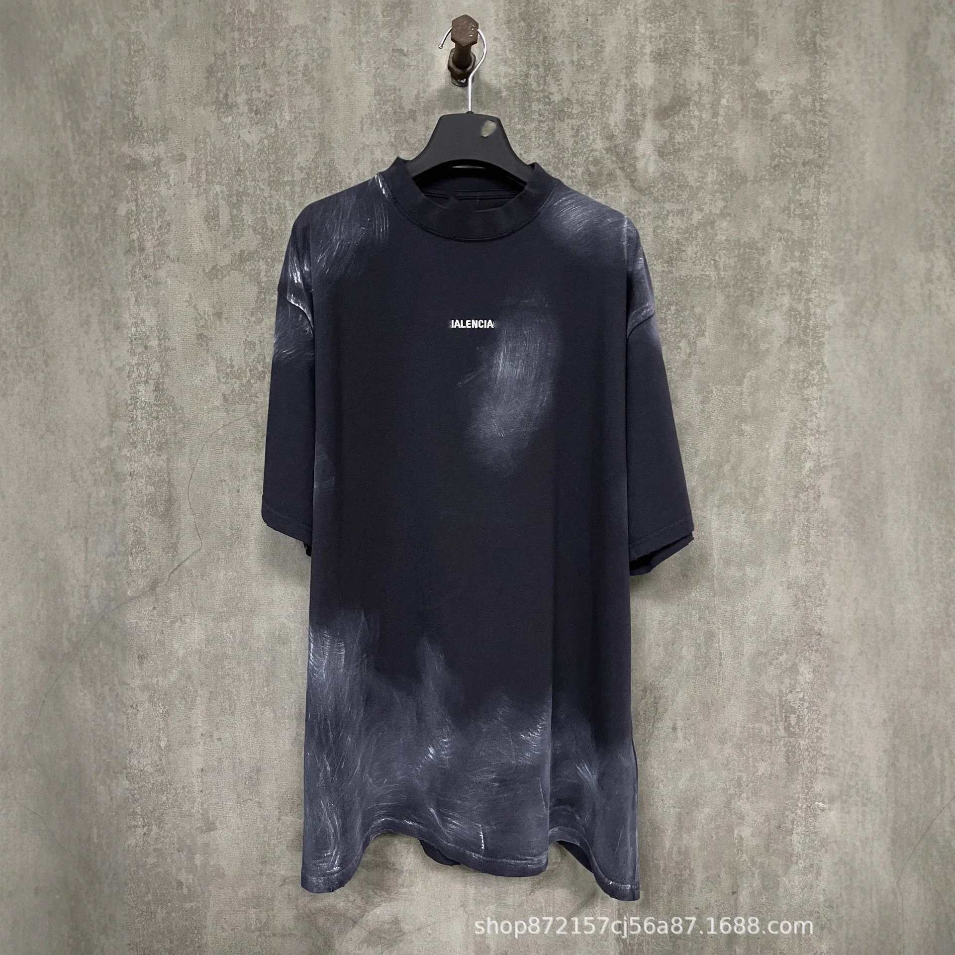 B SS25 Unisex Hand-Painted Distressed Tee