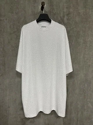 Balenciaga Starry Distressed Tee 2025 Detail