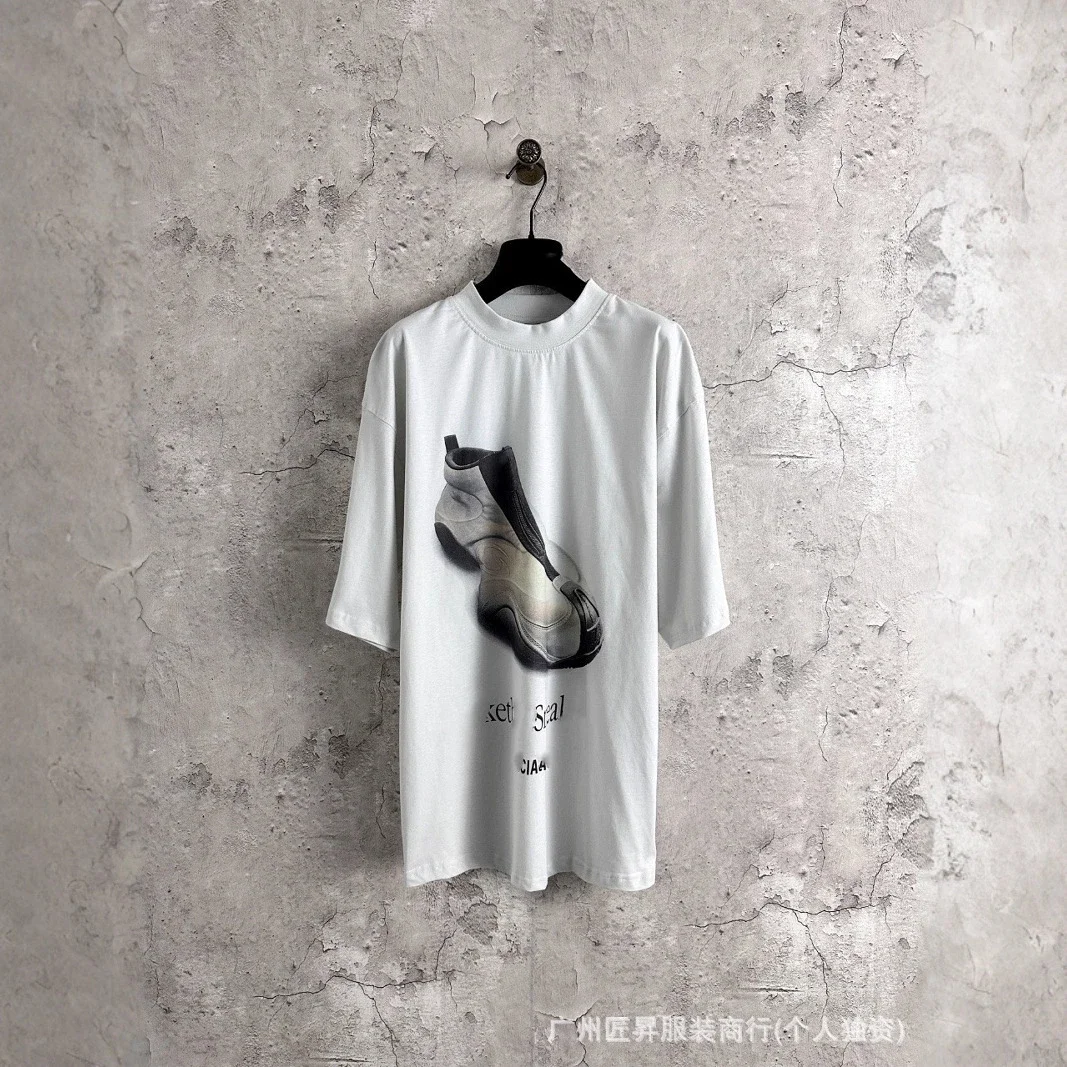 Balenciaga Unisex Sneaker Print Tee
