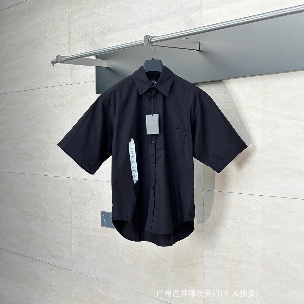 DuHome 25SS B Label Print Shirt