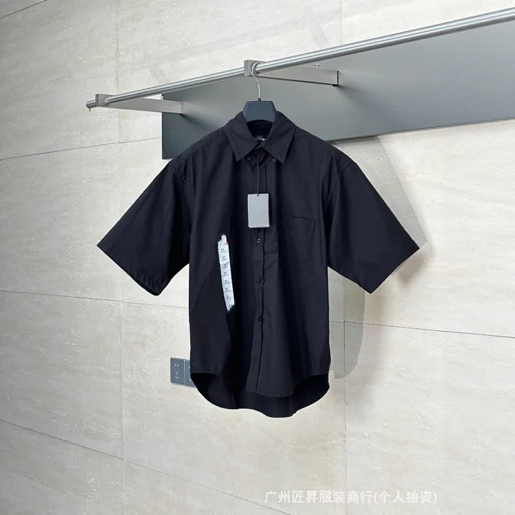 DuHome 25SS B Label Print Shirt