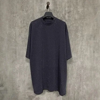 Balenciaga Starry Distressed Tee 2025 Detail