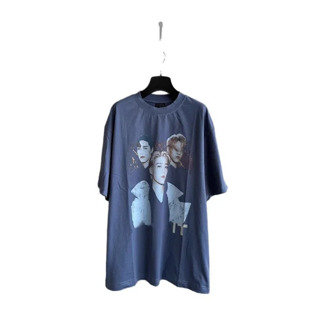 ppkrit Unisex Printed Oversized Tee Detail