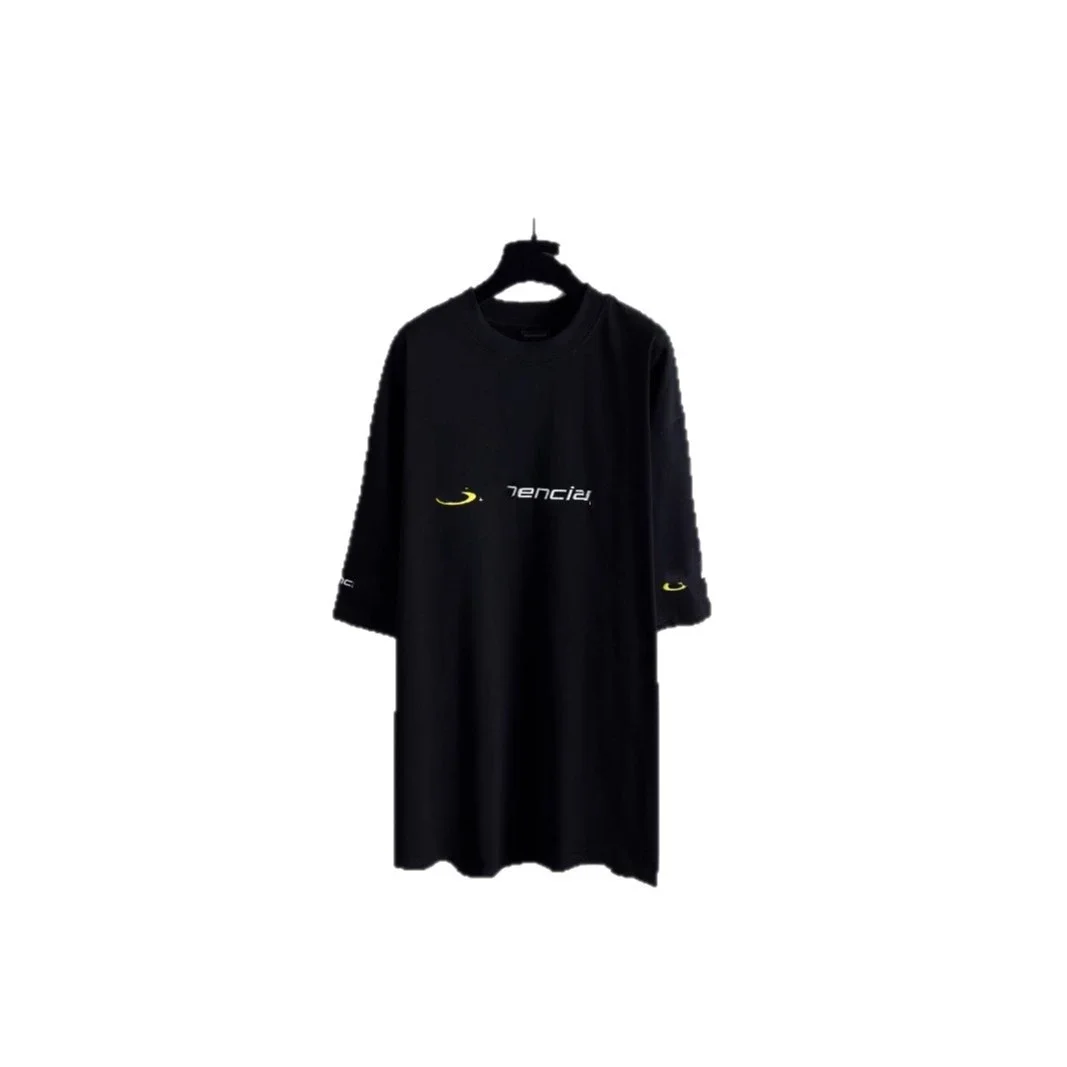 Balenciaga New Unisex Embroidered Oversized T-Shirt