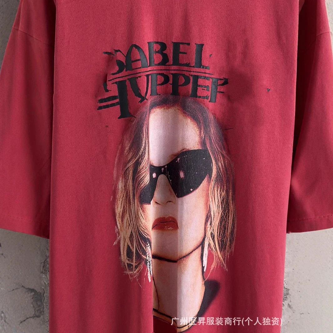 Balenciaga 2025 Summer Oversized Art Tee