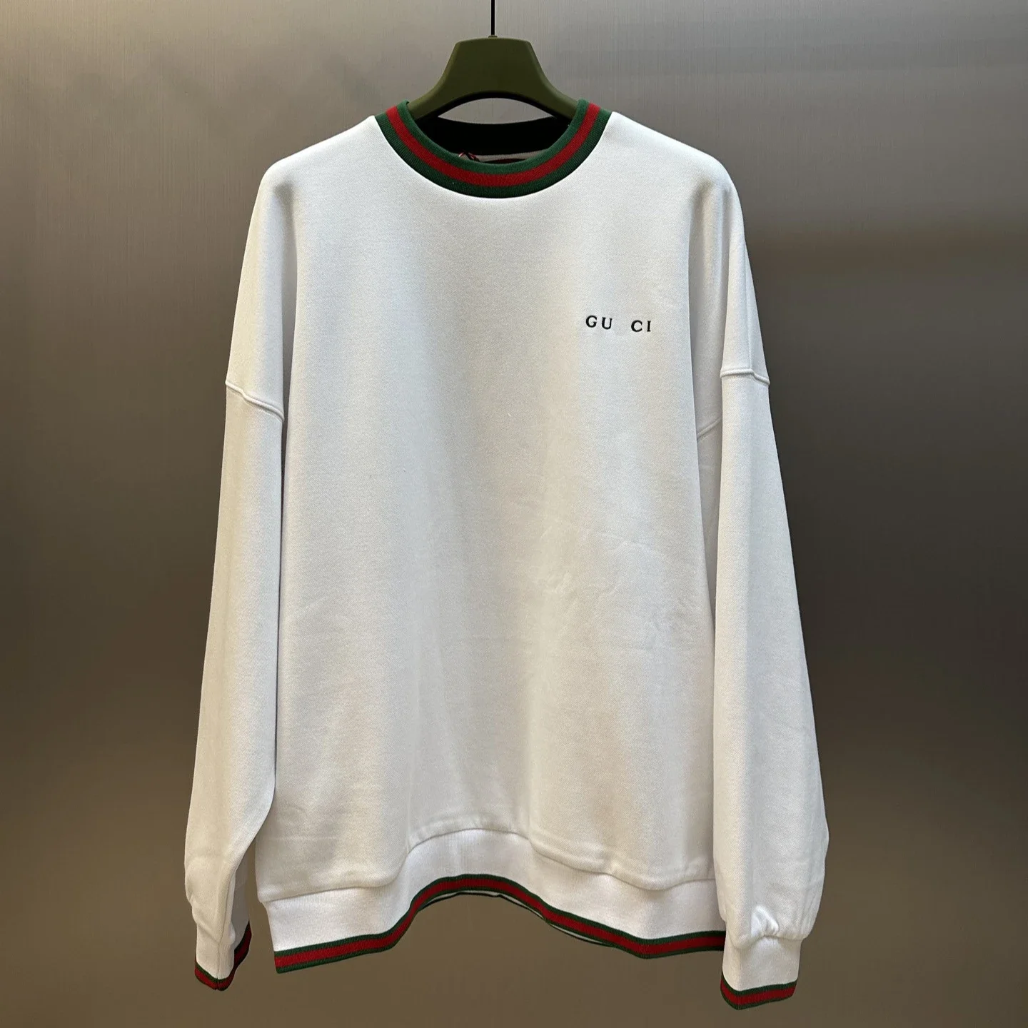 GU Tape Embroidery Sweatshirt 2025 AW