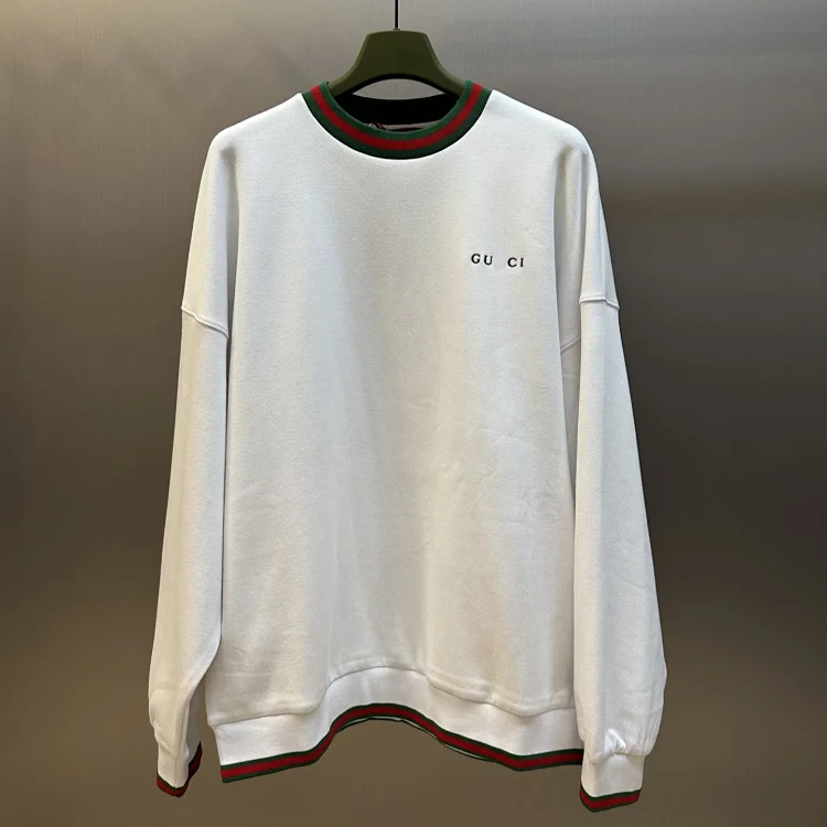 GU Tape Embroidery Sweatshirt 2025 AW