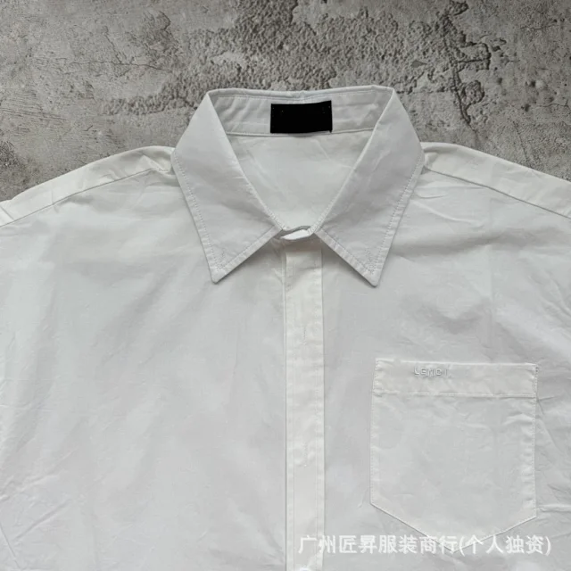 Authentic Balenciaga Unisex Oversized Tape Shirt Detail