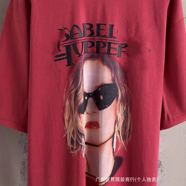 Balenciaga 2025 Summer Oversized Art Tee Detail