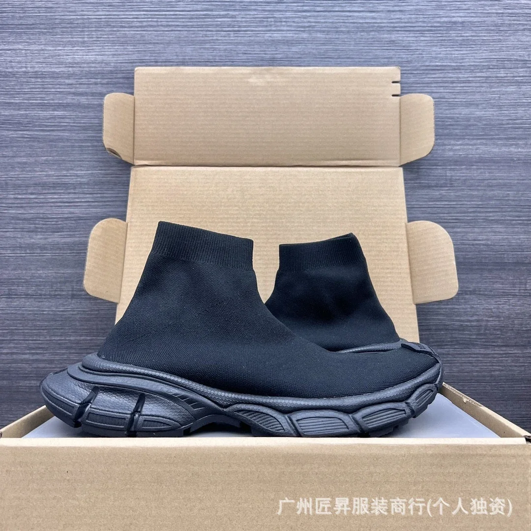 Balenciaga 3XL Sock Boots B/W 25SS