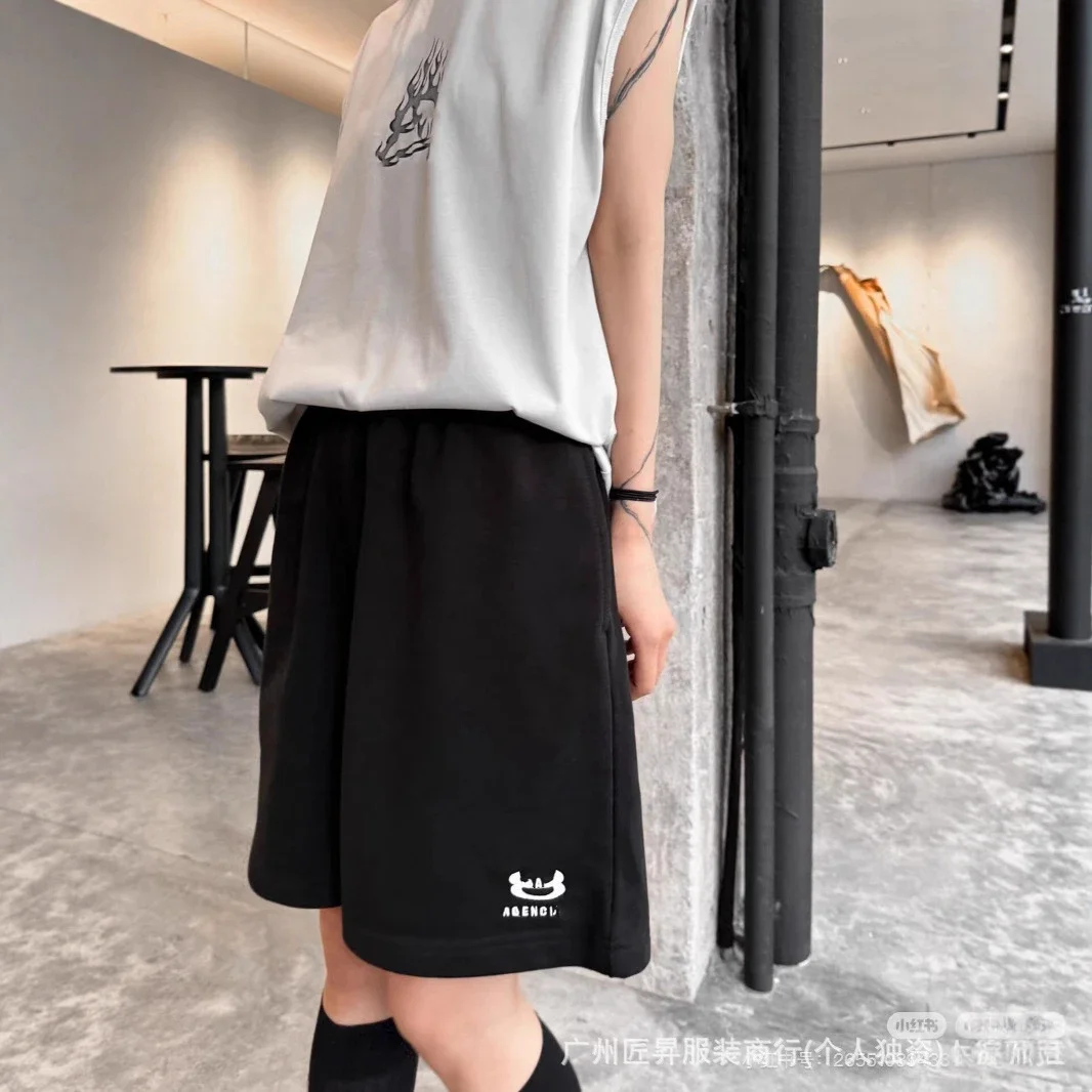 B SS25 Couple Embroidered Shorts