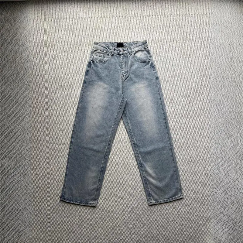 Balenciaga SS25 Washed Distressed Denim Jeans