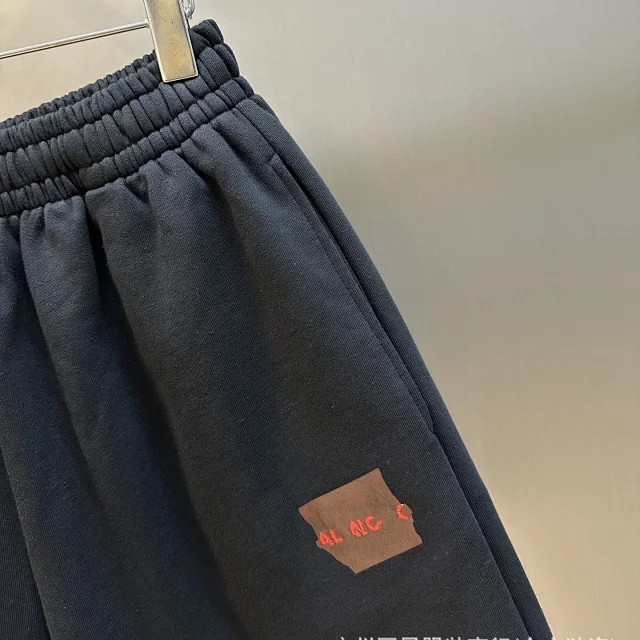Paris Home Unisex Embroidered Sports Shorts Detail