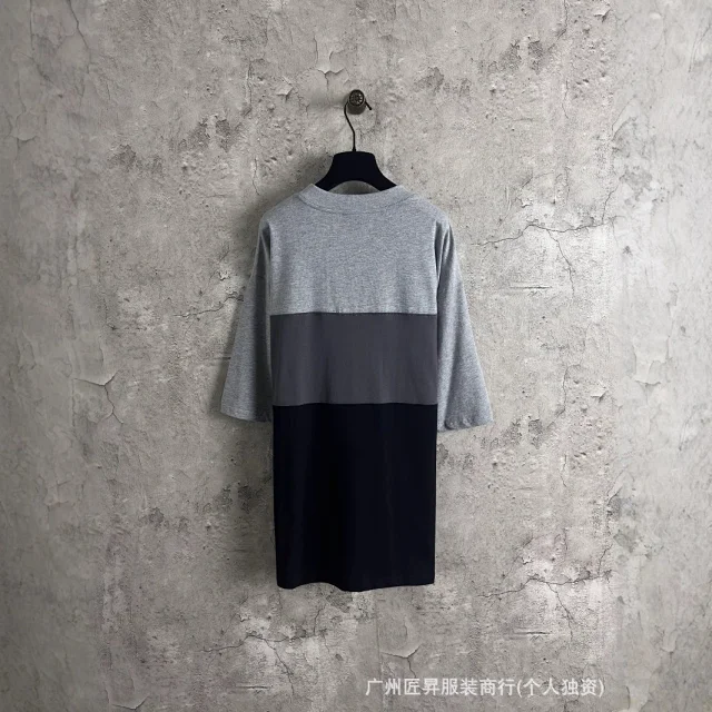 Balenciaga Unisex OS Tee FW25 Tri-Color Detail