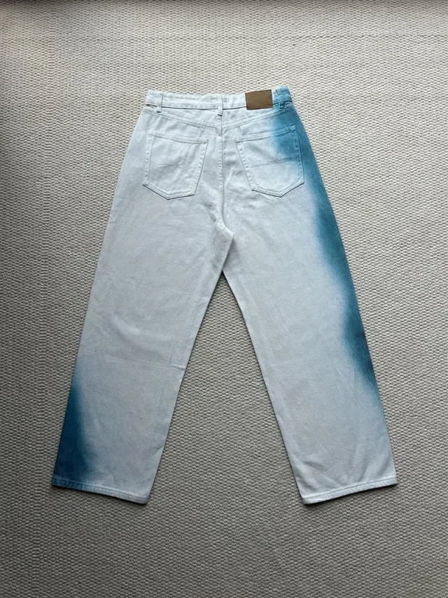 Balenciaga 25SS Distressed Denim Jeans Detail