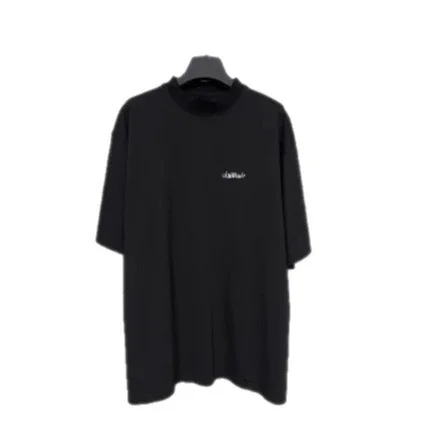 Dujia Unisex Loose Paris Logo Tee