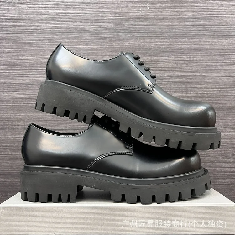 Poison Balenciaga Men's Calfskin Shoes SS25