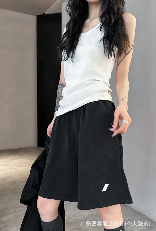 Authentic Paris Home Minimalist Athleisure Shorts Detail
