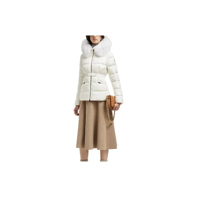 MengJia Boedic Women's Hooded Short Down Detail