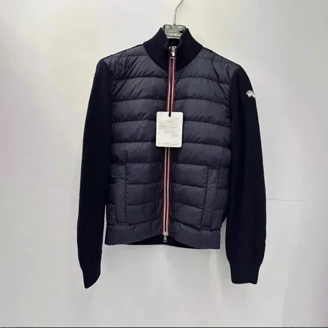 Mengjia Men's FW25 Patchwork Down Jacket Detail
