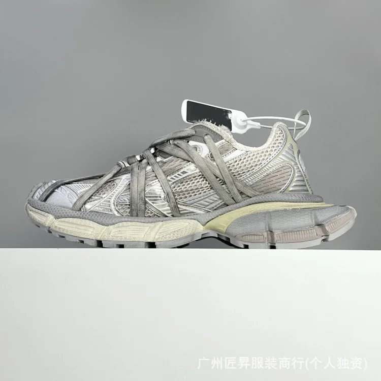 Balenciaga Distressed Paris Spider-Man Dad Shoes